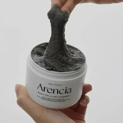 ARENCIA Паста для вмивання з чорним чаєм, юзу та рисом 120 г