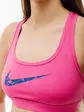 Топ Nike W NK SWSH LS HBR BRA, рожевий