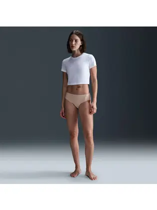 Труси-боксерки Nike W LPP UNDERWEAR BRIEF, бежевий