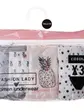Труси Fashion Lady SLI SLIP F сірий, білий, бежевий L