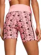 Шорти Puma RETRO GLAM HW SHORT TIGHT, рожевий з чорним