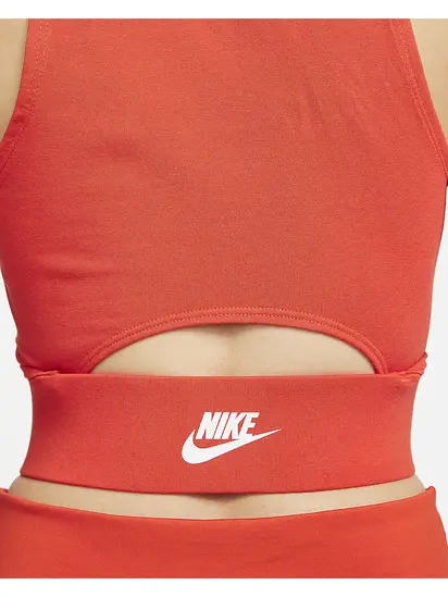 Топ Nike W NSW TANK TOP DNC, помаранчевий