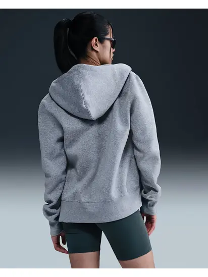 Толстовка Nike W NSW PHNX FLC STD FZ HDY, сірий