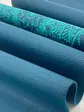 Килимок для йоги Bodhi Leela Mandala петроль — бірюзова мандала 183x60x0.45 см