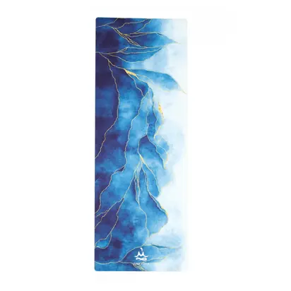 Килимок для йоги замшевий Sitara Midnight Marble RAO 183×68×0.3 см