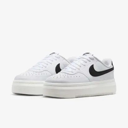 Кросівки Nike W COURT VISION ALTA, білий з чорним