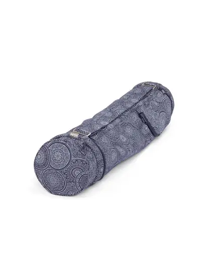 Сумка-чохол для йоги Asana Bag Cotton Mandala Maharaja Collection Bodhi 60 см темно-синій