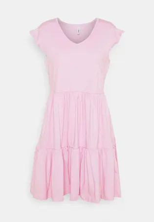 Сукня ONLMAY LIFE CAP SLEEVES FRILL DRESS NOOS 15226992 Orchid Bouquet ONLY XS Бузковий