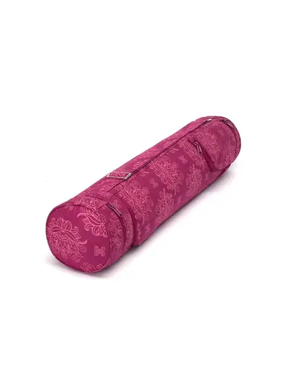 Сумка-чохол для йоги Asana Bag Cotton Lotus Maharaja Collection Bodhi 70 см ягідний