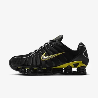 Кросівки Nike Shox TL Black Yellow