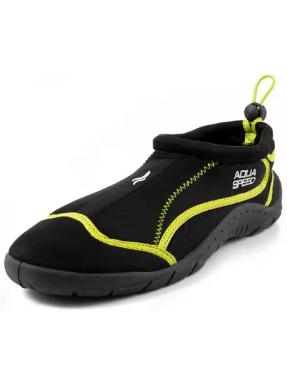 Аквашузи Aqua Speed AQUA SHOE MODEL 28B 61660 чорний, жовтий Уні 35 , Цвет чорний, жовтий