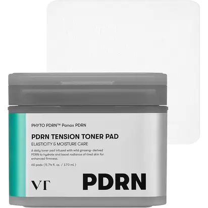 VT Cosmetics Тонер-пади з PDRN для пружності та глибокого зволоження шкіри 170 мл / 60 шт