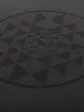 Килимок для йоги Bodhi Phoenix Travel Alignment-Yantra (чорний) 185x66x0.2см