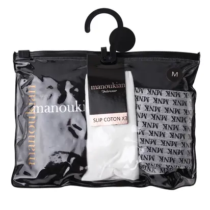 Труси Manoukian SLIPS-X3-FEMME сірий, чорний, білий L