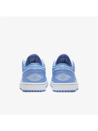 Кросівки жіночі Nike Air Jordan 1 Low UNC Синій 40.5