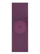 Килимок для йоги Leela Mandala Bodhi баклажан — баклажанова мандала 183x60x0.45 см
