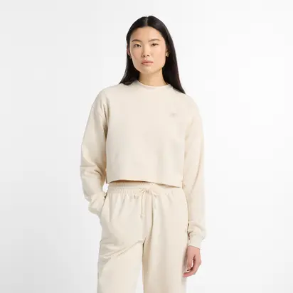 Кофта жіночий New Balance Coastal Fleece Beige L