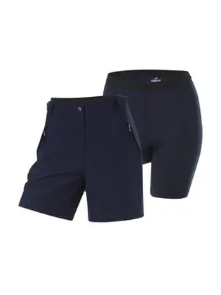 Шорти Crivit DAMEN-2-IN-1-FUNKTIONSHOSE, темно-синій