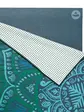 Рушник для йоги Mandalas Jungle Green від Bodhi 183x61 см
