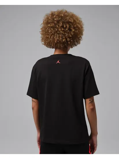 Футболка Jordan W SPT DF SS GFX TEE HTG, чорний
