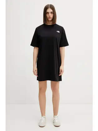 Футболка W EVOLUTION SIMPLE DOME T-SHIRT DRESS TNF THE NORTH FACE S Чорний