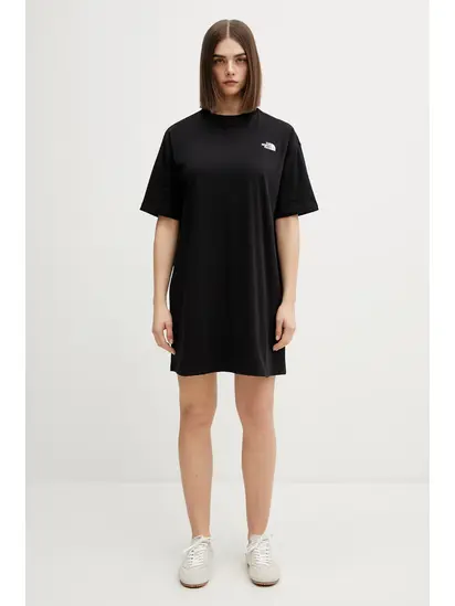 Футболка W EVOLUTION SIMPLE DOME T-SHIRT DRESS TNF THE NORTH FACE S Чорний