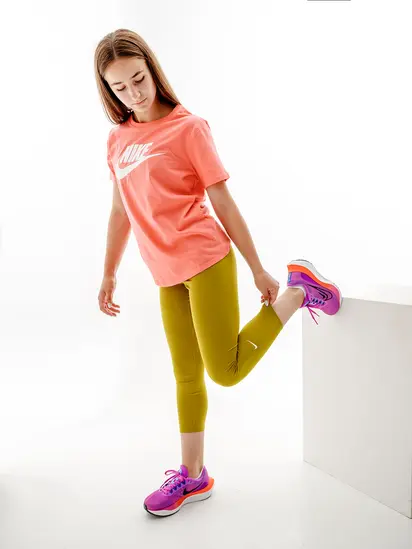 Лосини Nike W NK ONE DF HR CROP TGHT, хакі