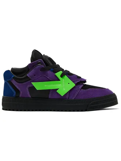 Кросівки Off-White Floating Arrow Dark Blue/lime