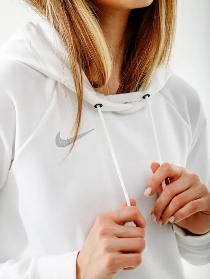 Толстовка Nike FLC PARK20 PO HOODIE, білий