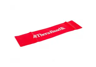 Резинка для фітнесу (стрічка-розтяжка) Thera-Band Loop від Bodhi червона 30.5х7.6 см