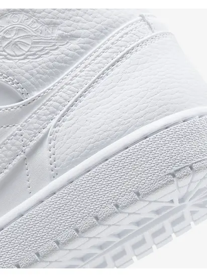 Кросівки Jordan 1 Mid “Triple White” (used)