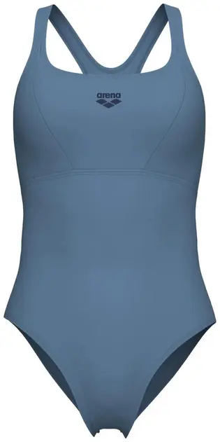 Купальник SOLID SWIMSUIT CONTROL PRO BAC, сіро-синій