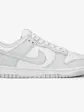 Кросівки Nike W DUNK LOW, білий з сірим