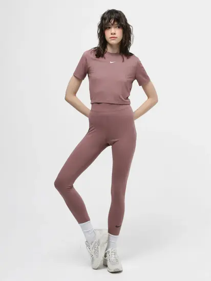 Лосини W NSW NK CLSC HR 7/8 TIGHT LBR Nike M Бузковий