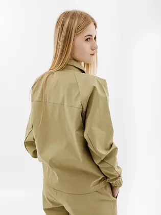 Куртка Nike W NSW SWSH JKT WVN, бежевий