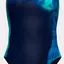 Купальник Arena DREAMHLINE SWIMSUIT V BACK, темно-синій з бірюзовим