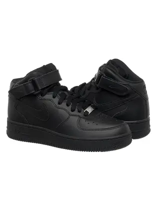 Кросівки Nike Air Force 1 Mid Black, чорний