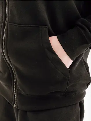 Кофта Nike FLC PARK20 FZ HOODIE, чорний