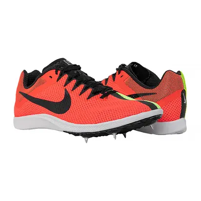 Шиповки Nike ZOOM RIVAL DISTANCE, білий з чорним