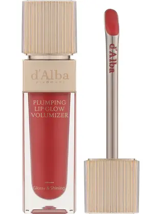 D'ALBA Блиск-плампер для збільшення об'єму губ Ruby Rose 5ml