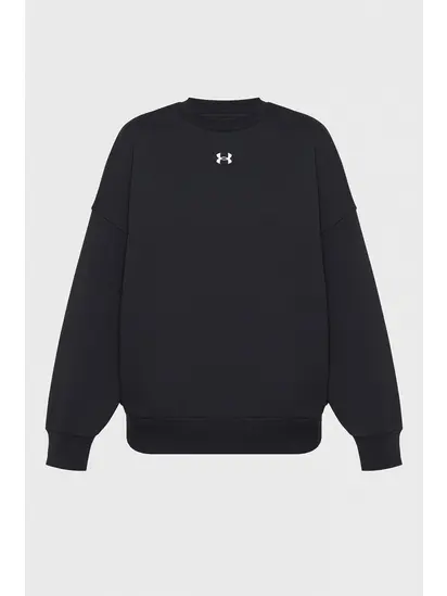 Світшот UA Rival Fleece OS Crew Under Armour XS Чорний
