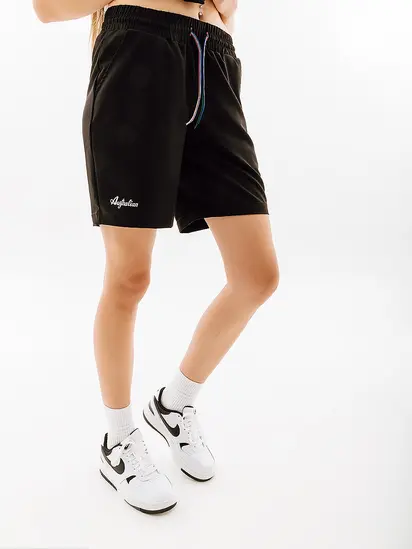 Шорти AUSTRALIAN VIBES SHORT HOLOGRAPHIC LOGO, чорний
