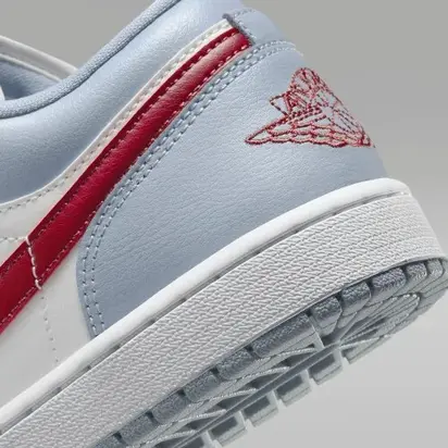 Кросівки Jordan 1 Low Blue Whisper Dune Red (W)