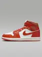 Кросівки жіночі Air Jordan 1 Mid Orange/White