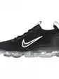 Кросівки Nike Air VaporMax 2021 FK Black Metallic Silver (W)