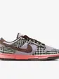 Кросівки Nike W DUNK LOW, фіолетовий з коричневим