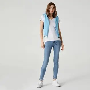 Футболка жіноча Lacoste T-Shirt White 34