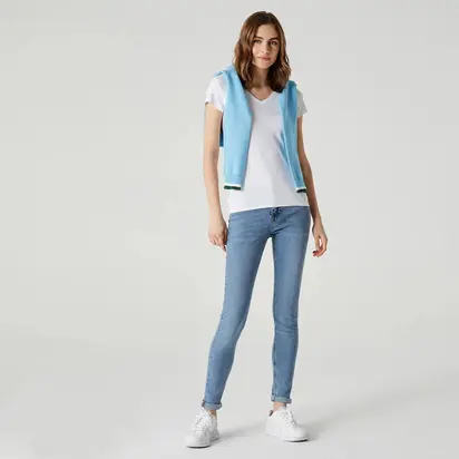 Футболка жіноча Lacoste T-Shirt White 34