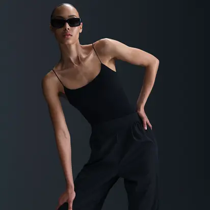 Штани жіночі Nike 24.7 Perfect Stretch WomenS Dri- F I T High- Waisted Loose Wide- Leg Pants Black