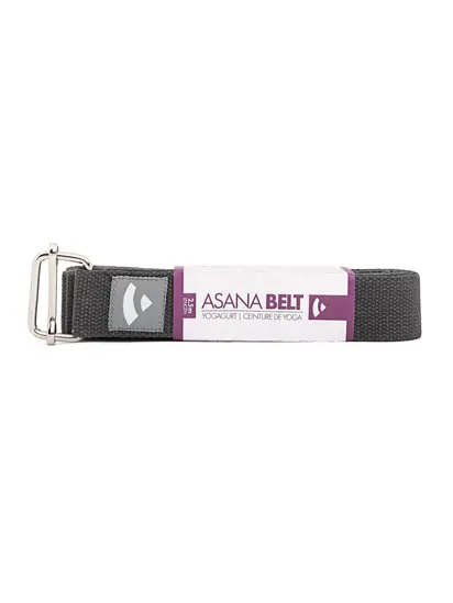 Ремінь для йоги Asana Belt від Bodhi антрацит 250×3.8 см